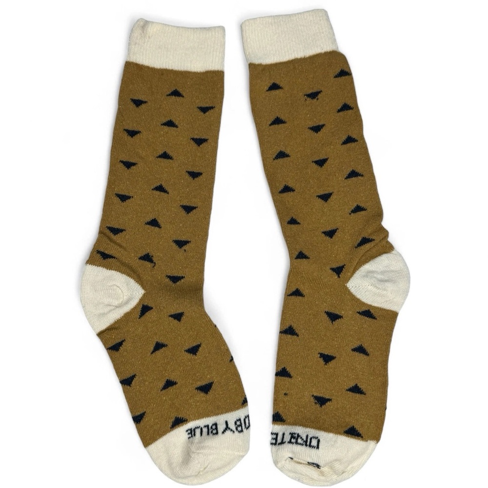 United‎ By Blue Bartrams Socks Size S Gold Wool Blend 1 Pair NWOT